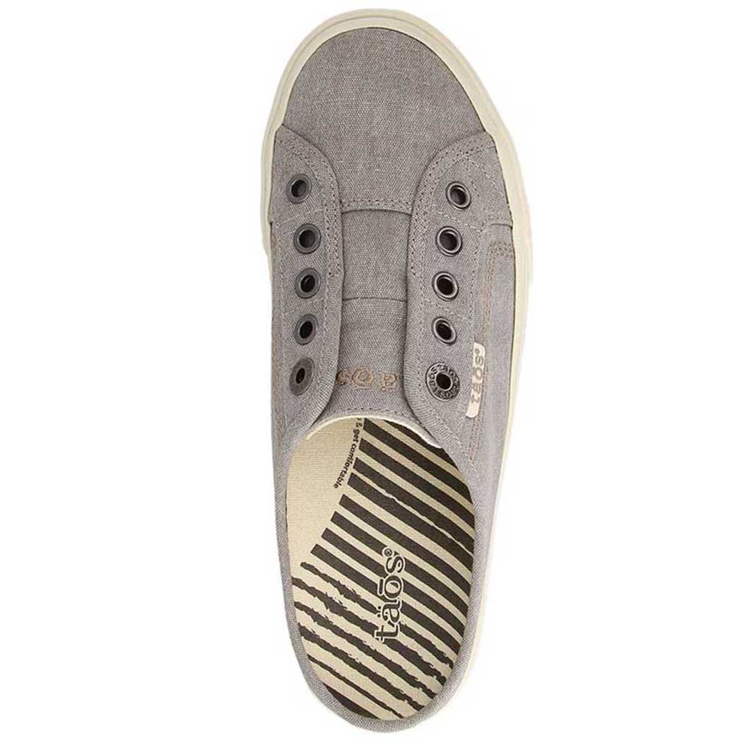 Taos Canvas Slip-0n Mules Sz 9