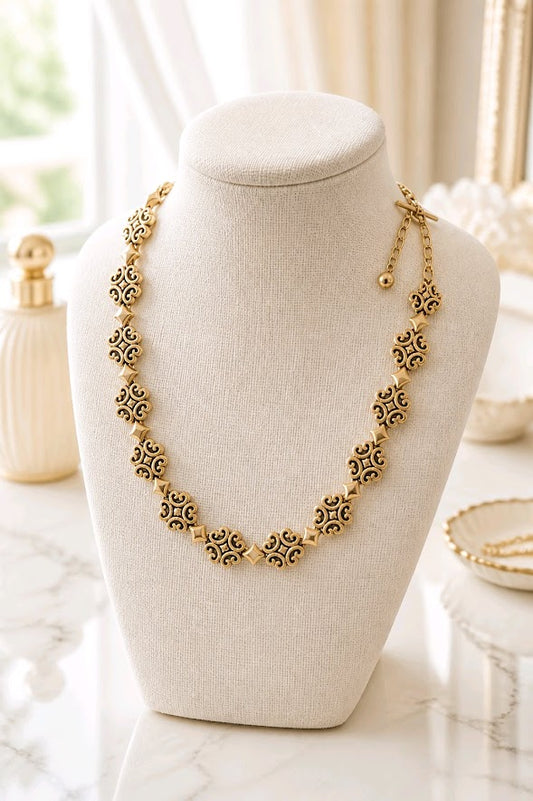 Le Fleur Goldtone Necklace