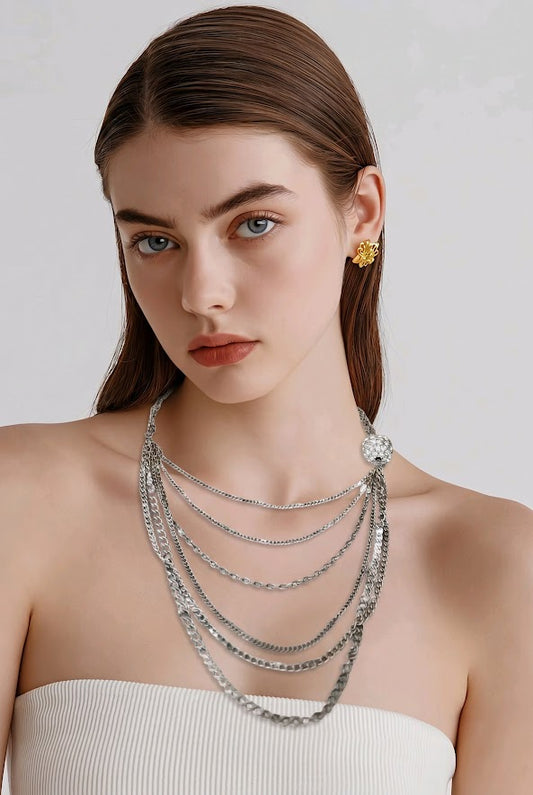 MultiChain Disco Ball Necklace