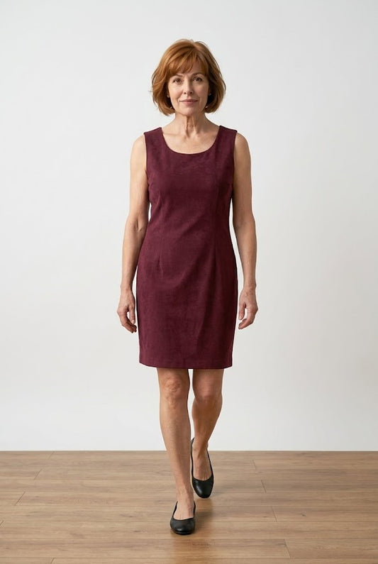 RK Sheath Dress W/Matching Overcoat Sz 14