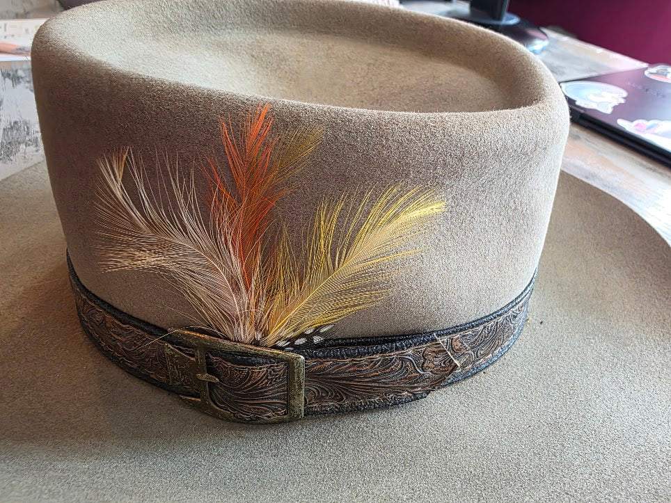 Vintage Stetson 3X Beaver Hat Sz 6 7/8