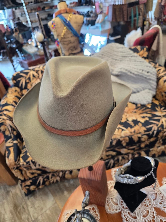 Vintage Royal Stetson Felt Cowboy Hat Sz 7 1/4