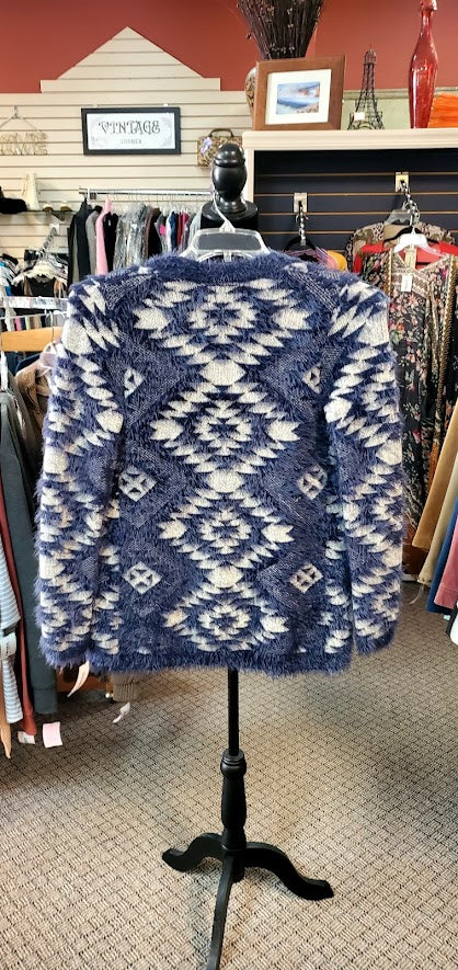 Say What? Eyelash Cardigan Sz Medium