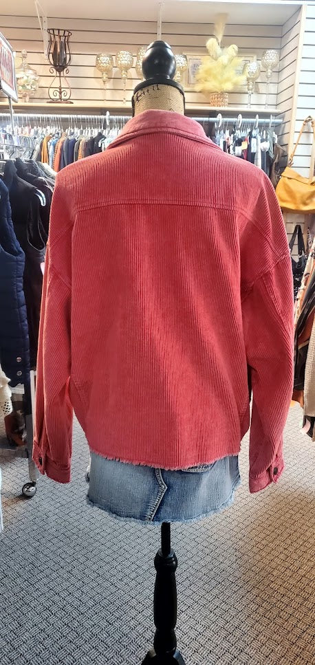 La Miel Corduroy Jacket Sz Large