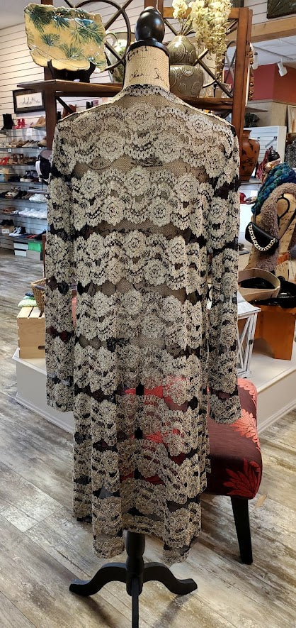 Voice of California Lace Cardigan Sz Medium