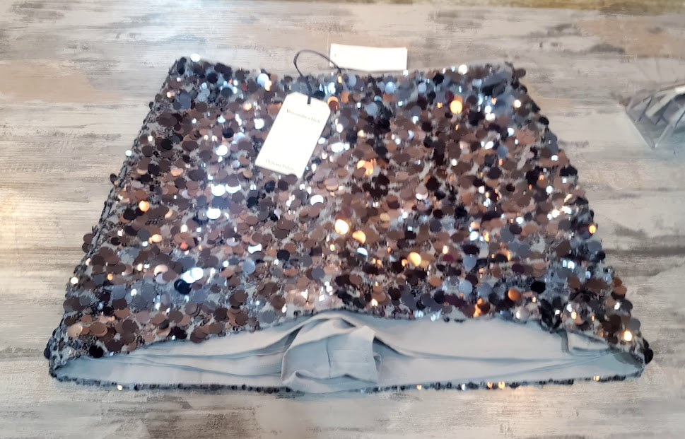 Abercrombie & Fitch Sequined Skirt/Shorts Sz Small