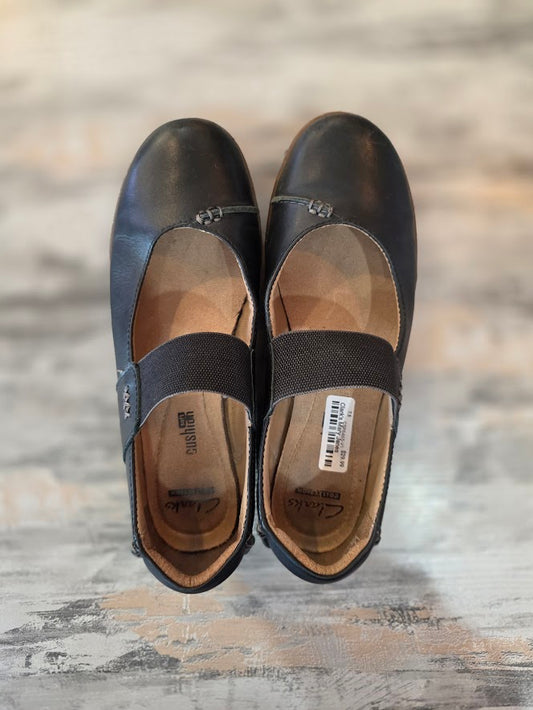 Clark's Mary Janes Leather Sz 7.5