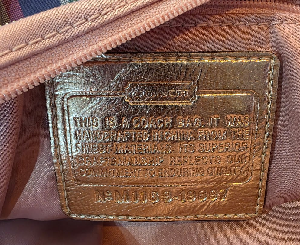 Coach M1169-19697 Poppy Madras