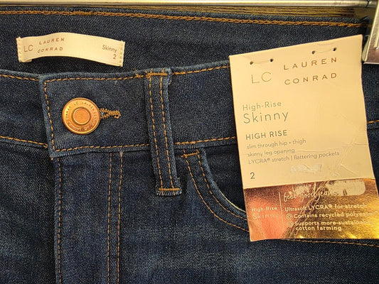 Lauren Conrad Skinny High-Rise Jeans Sz 2
