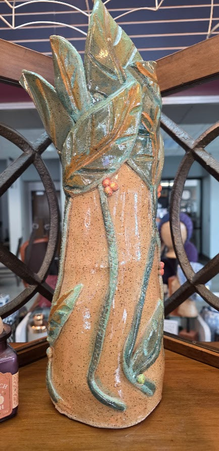 Clay Art Vase