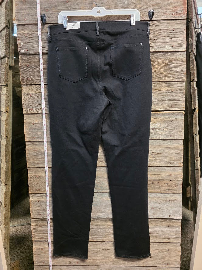 Chico's Faux Leather Pants Sz 14T