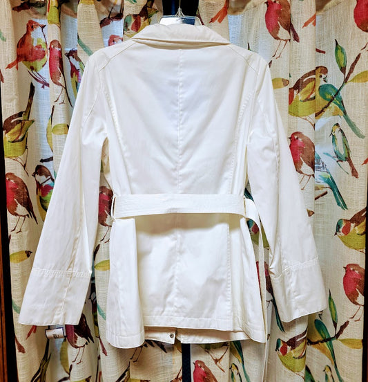 Michael Kors Belted Trench Coat Sz Medium