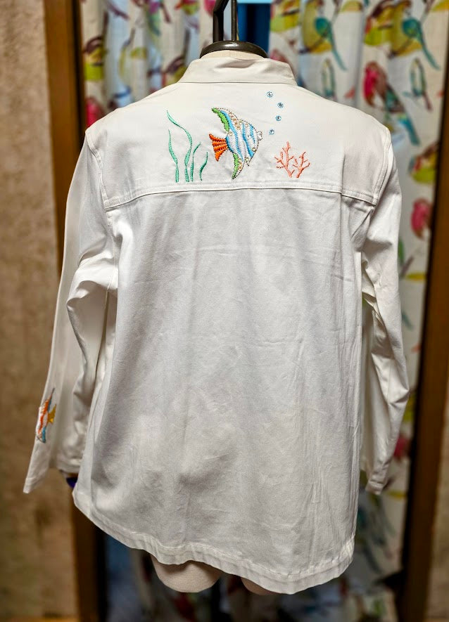 Quacker Factory Jacket Sz X-Large