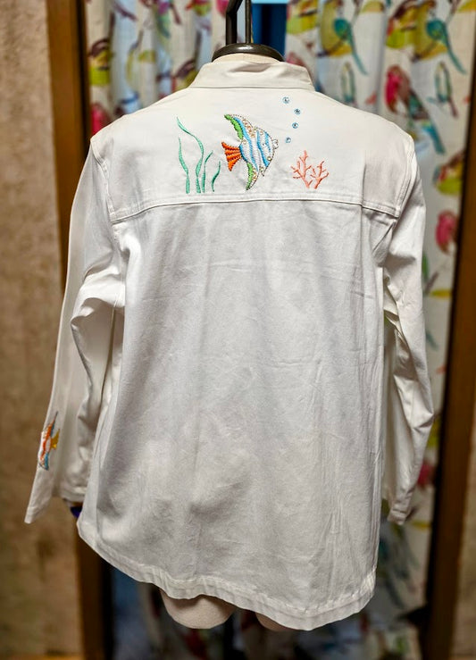 Quacker Factory Jacket Sz X-Large