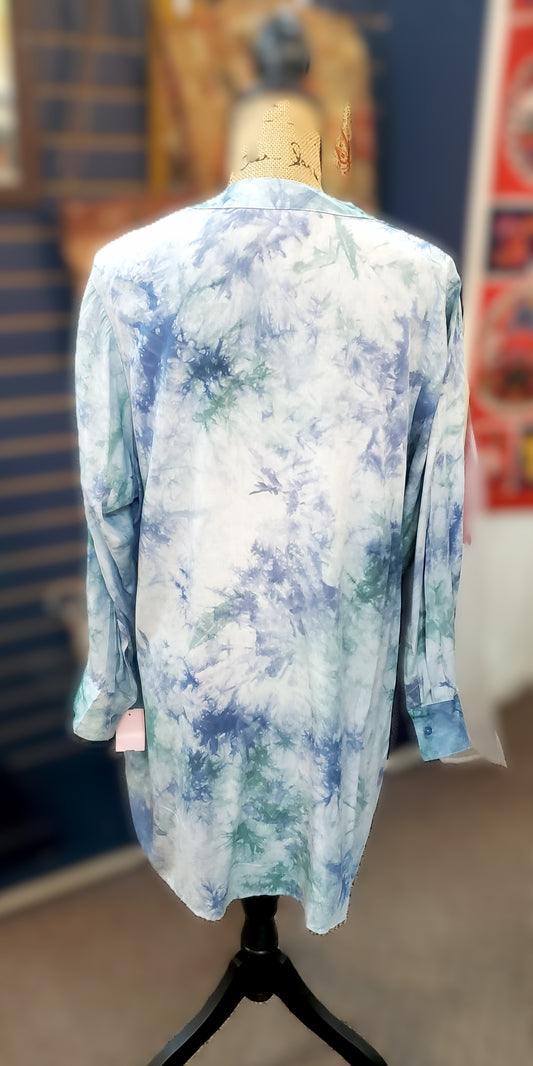 Velvet Heart Tunic Top Sz 1X