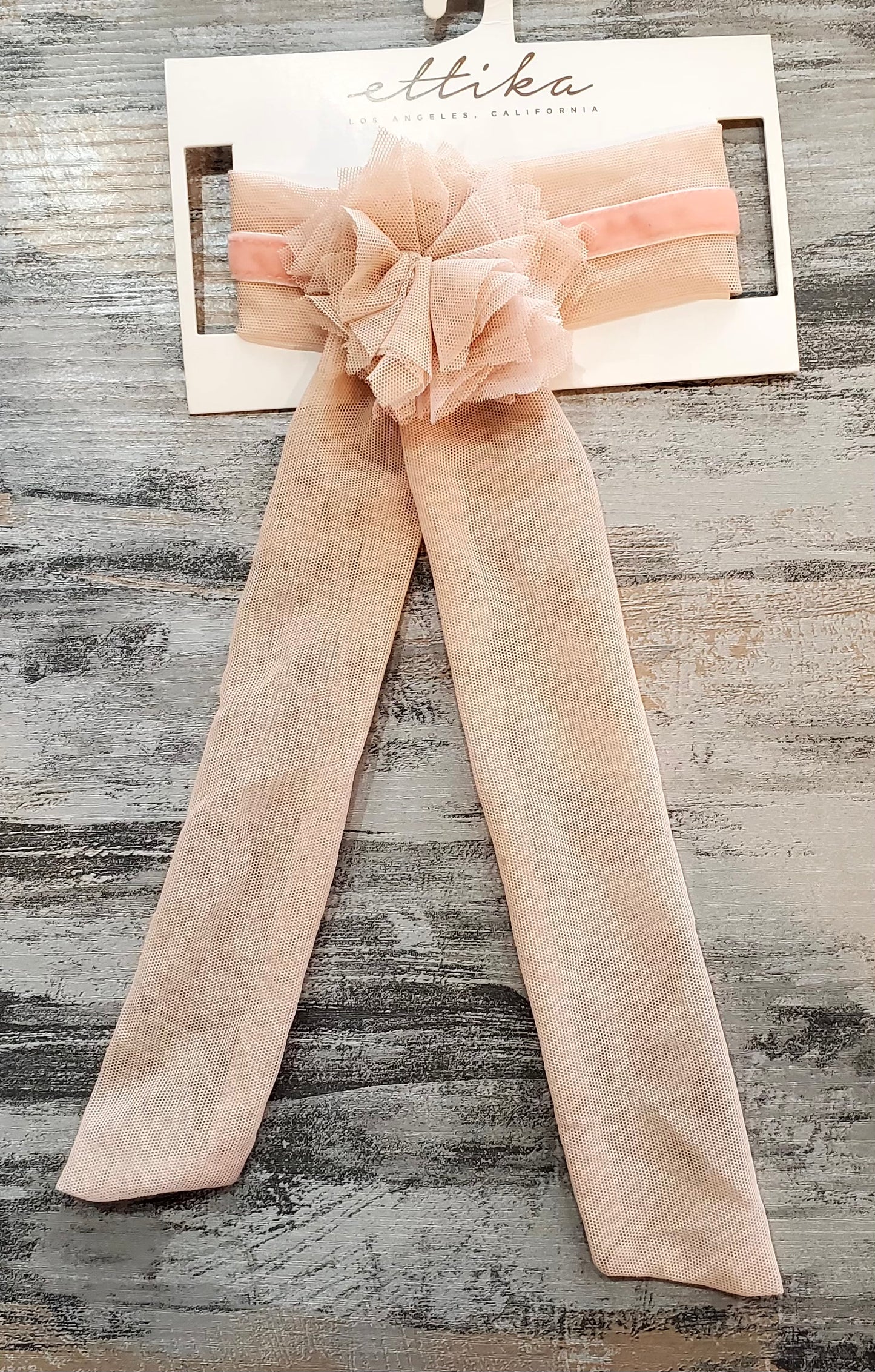 Ettika Pink Bow Choker