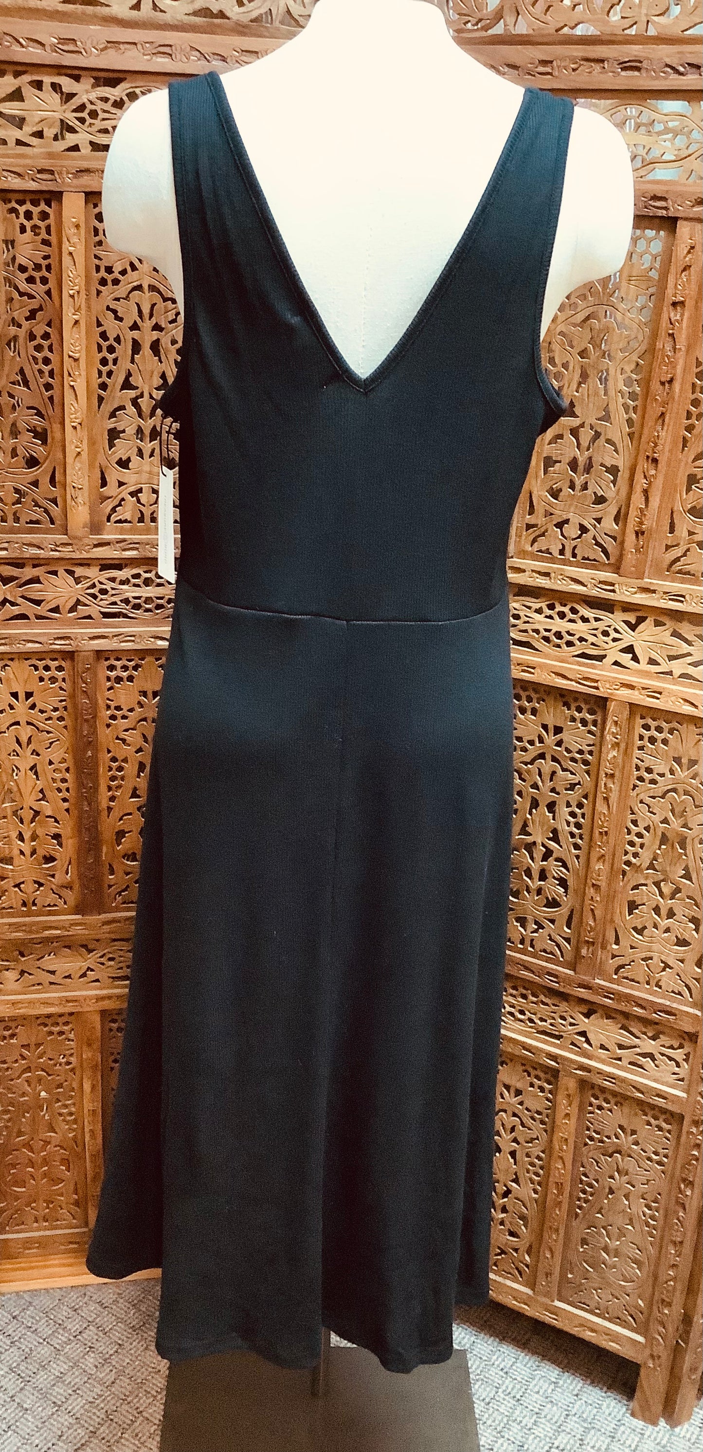 Treasure & Bond Ribbed Sleeveless Casual Midi Dress NWT Sz X-Large