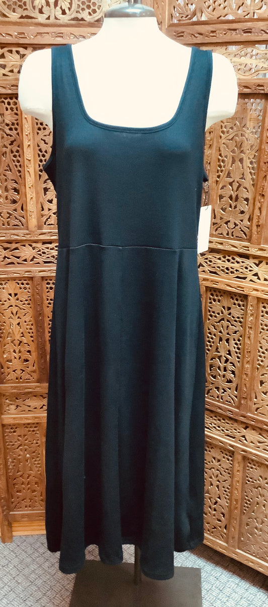 Treasure & Bond Ribbed Sleeveless Casual Midi Dress NWT Sz X-Large