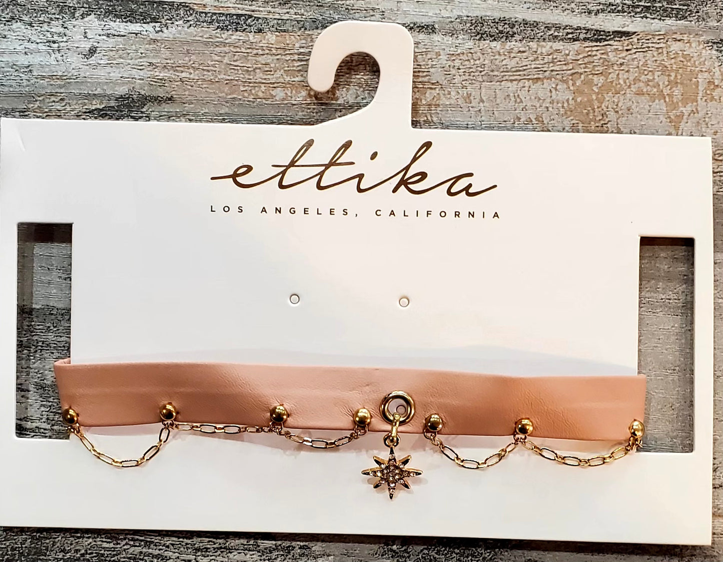 Ettika Chain & Star Choker