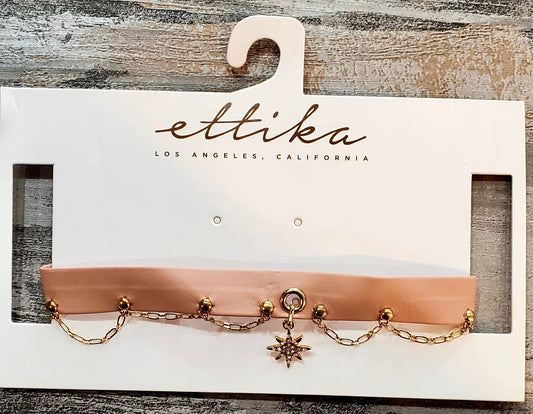 Ettika Chain & Star Choker
