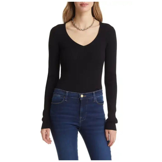 Halogen Long Sleeve V-Neck Shirt Sz Small