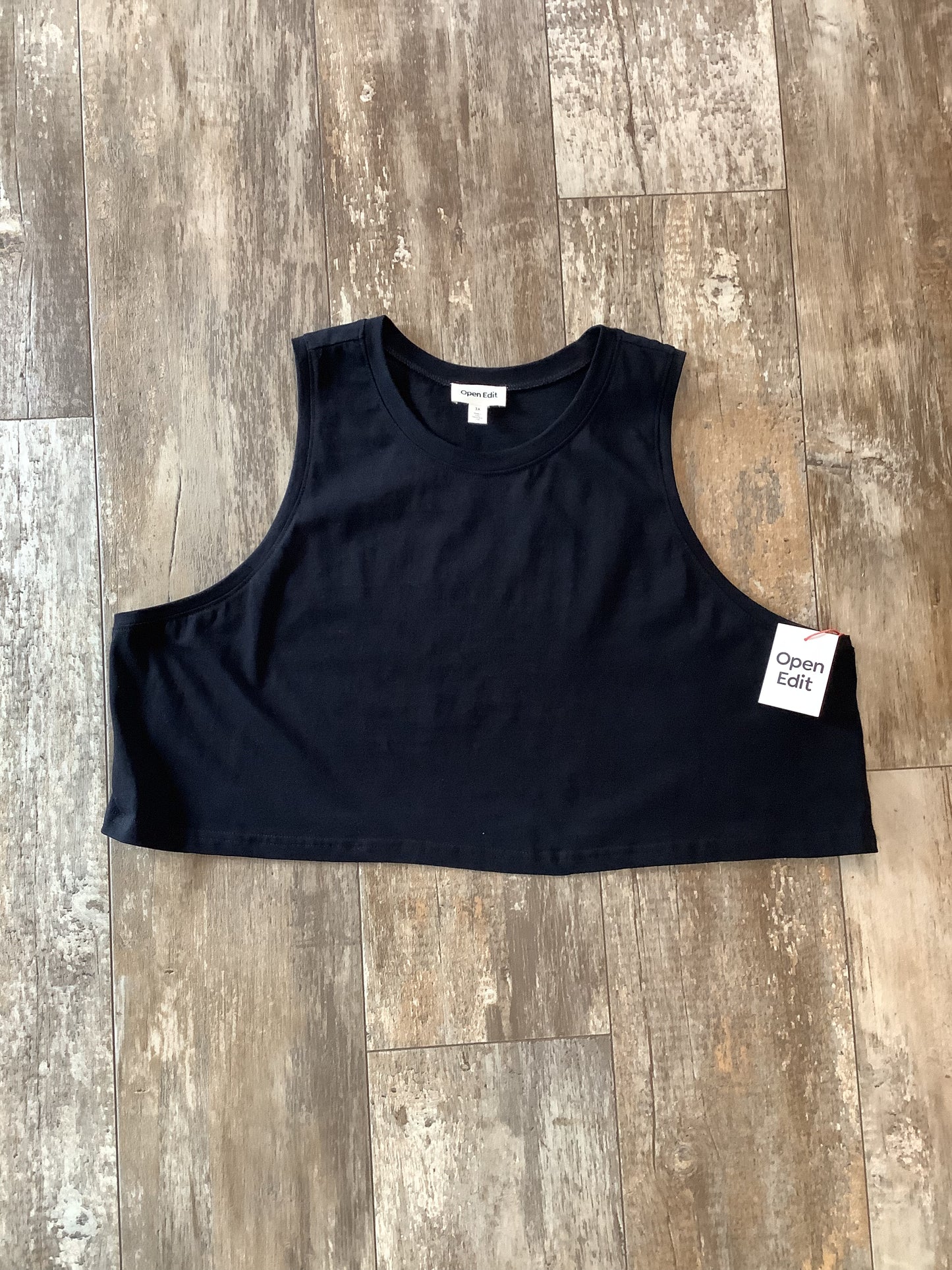 Open Edit Crop Top Sz 3X