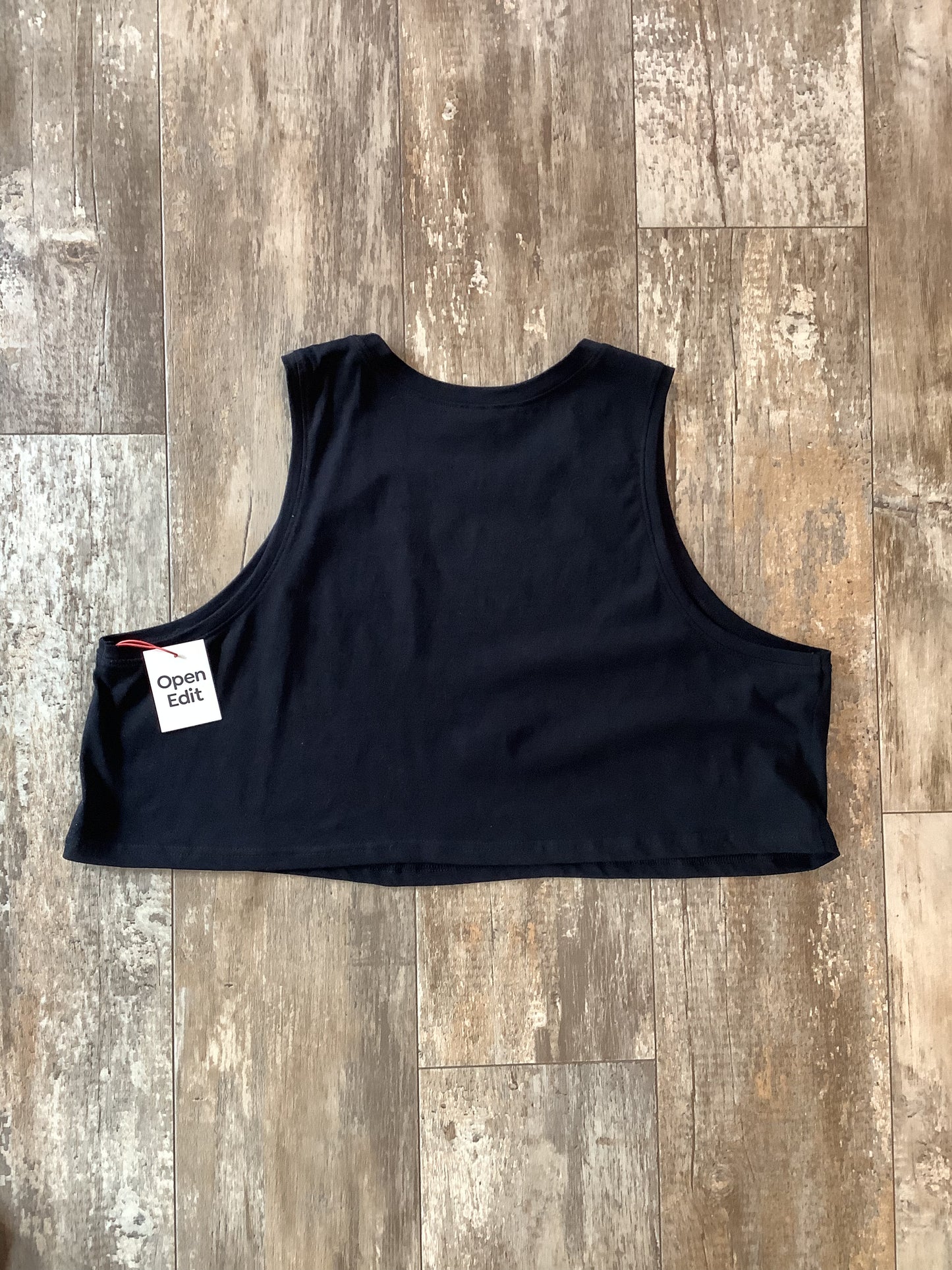 Open Edit Crop Top Sz 3X