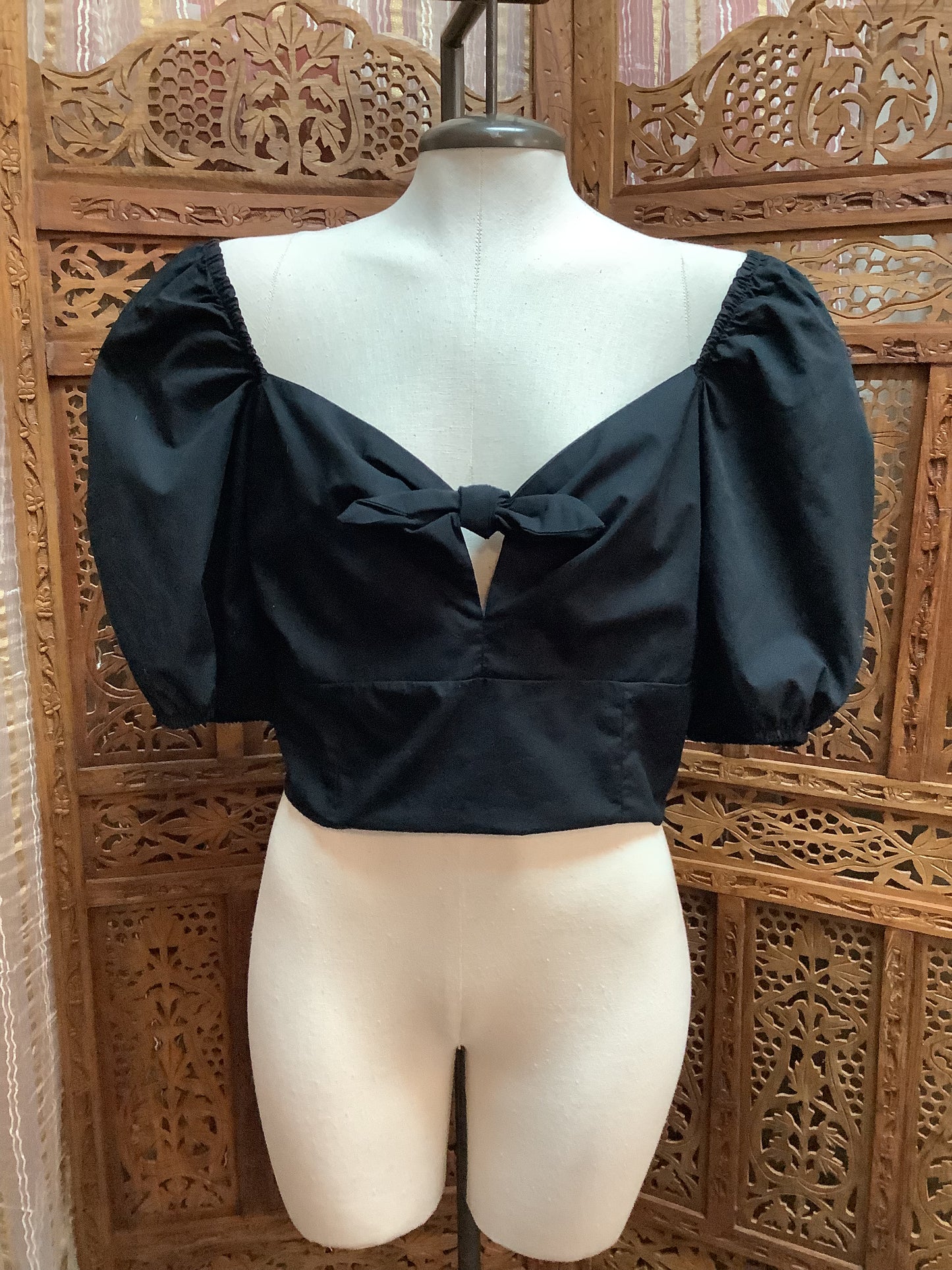 Vero Moda VMMARA Crop Top Black Sz X-Large