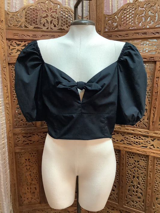 Vero Moda VMMARA Crop Top Black Sz X-Large