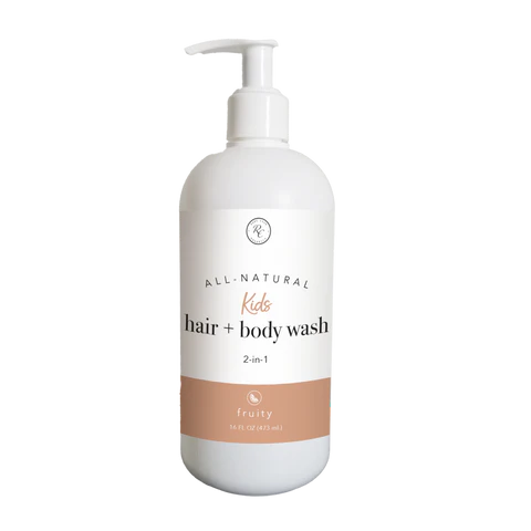 Kids Hair+Body Wash Fruity, Rowe Casa Organics
