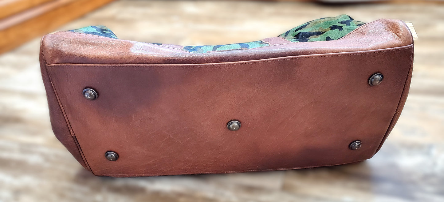 American Darling Hide-on Camo Duffle Bag