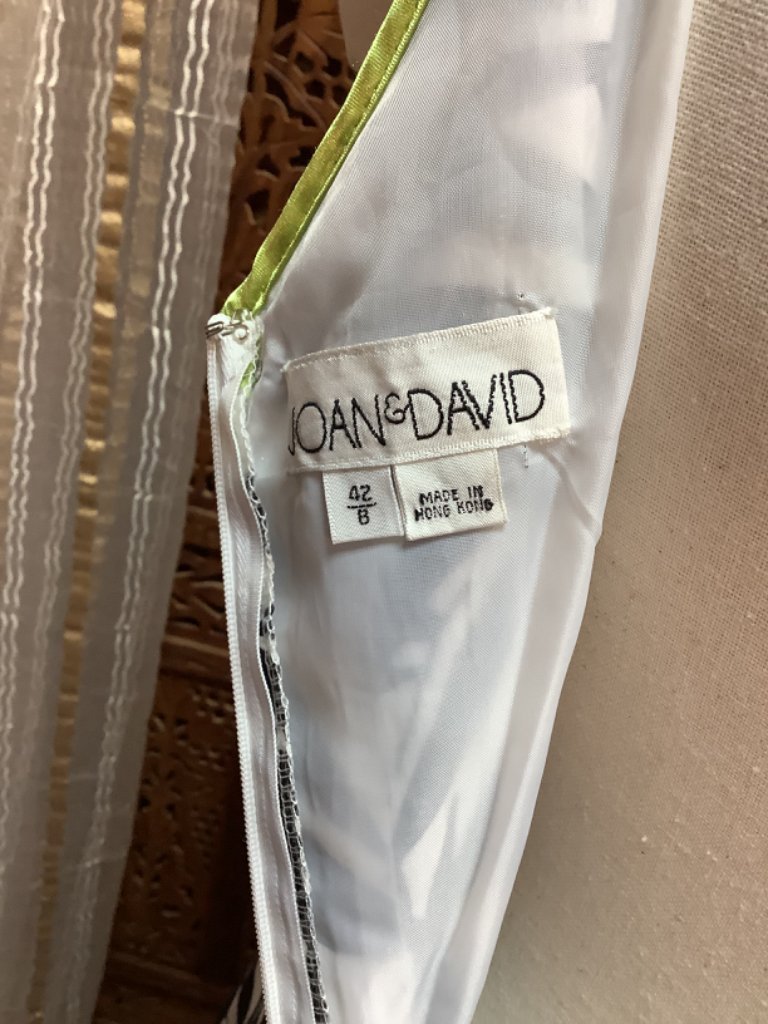 Joan & David A-Line Sleeveless Dress Sz 8/42