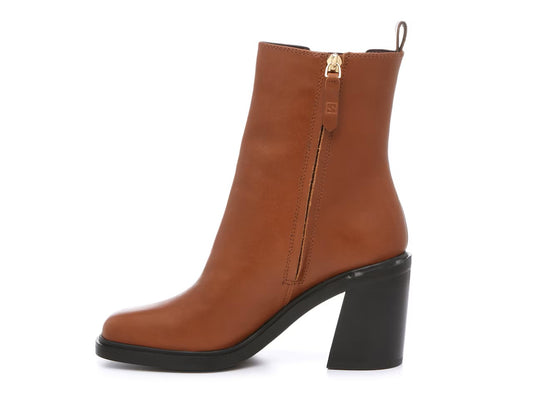 Franco Sarto A-Paula Leather Booties Sz 9M