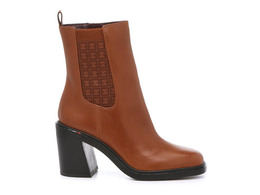 Franco Sarto A-Paula Leather Booties Sz 9M