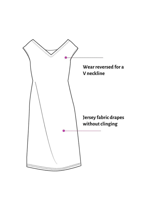 Storyline Collection Turn-Around Dress Black