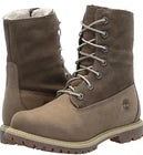 Timberland Fleece Fold Down Nubuck Boots Sz 8.5M