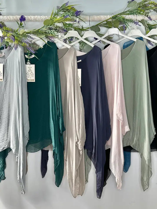 Karamel Collection Silk Classic Top Sz Regular