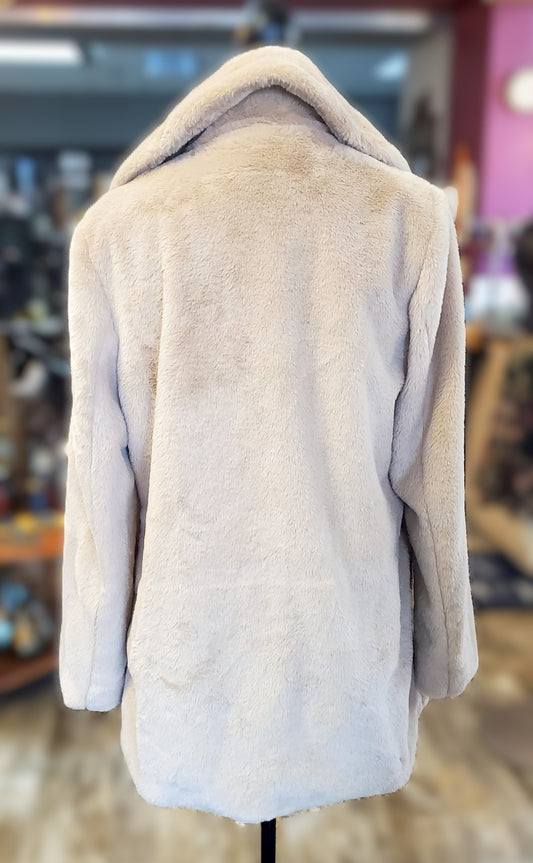 Z Supply Overcoat Faux Sherpa Sz Large