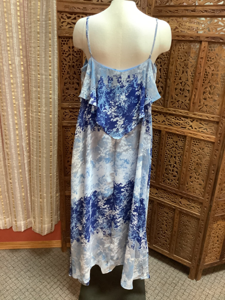 Lovposh Maxi Layered Dress w/Adj Straps Sz Large