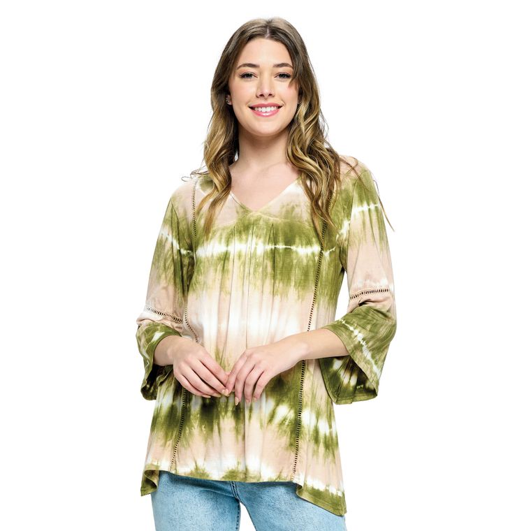 Yak & Yeti Tunic Bohemian Flare Tie Dye