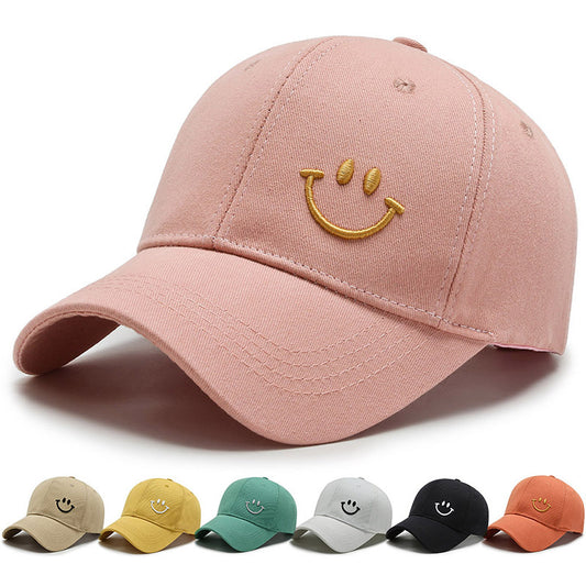 Pink Smiley Cap