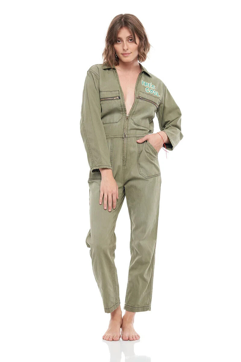 Sandrine Rose Tre's Cool Romper Style #R1000-D011 Size Medium