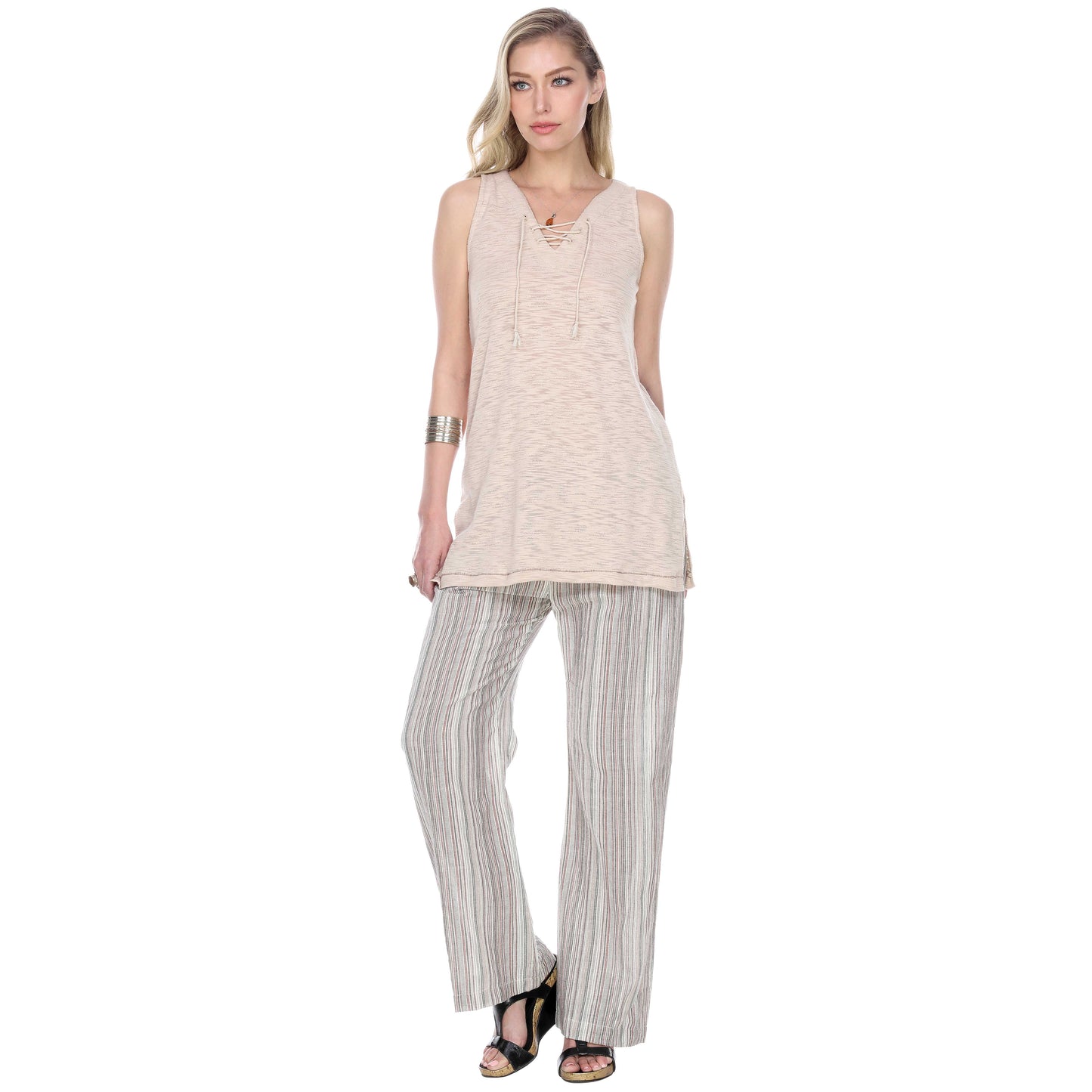 Yak & Yeti Striped Lounging Pants