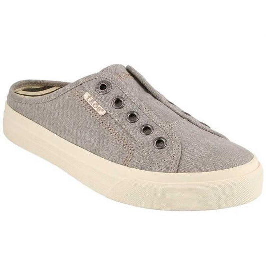 Taos Canvas Slip-0n Mules Sz 9