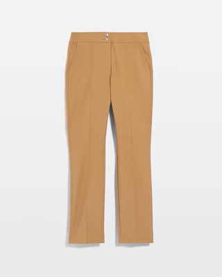 WHBM High-Rise Straight Leg Woven Pants Sz 8