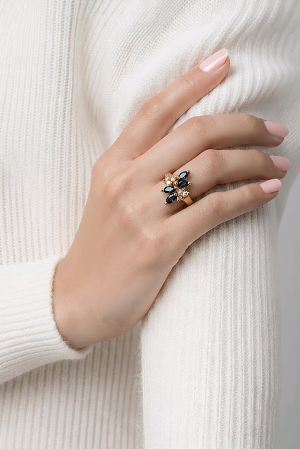 Cocktail Ring Sz 5.5