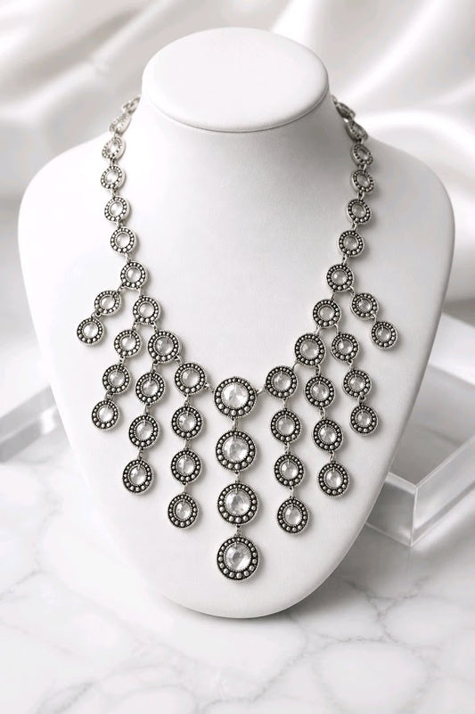 Waterfall Statement Necklace