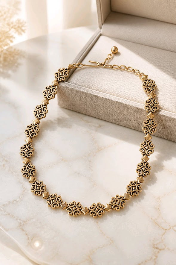 Le Fleur Goldtone Necklace