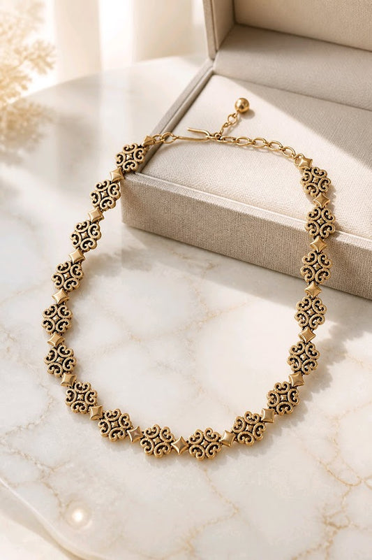 Le Fleur Goldtone Necklace