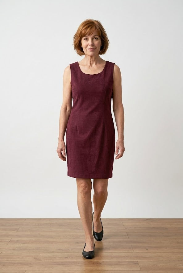 RK Sheath Dress W/Matching Overcoat Sz 14